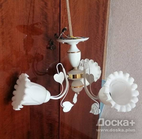 Люстра подвесная потолочная
